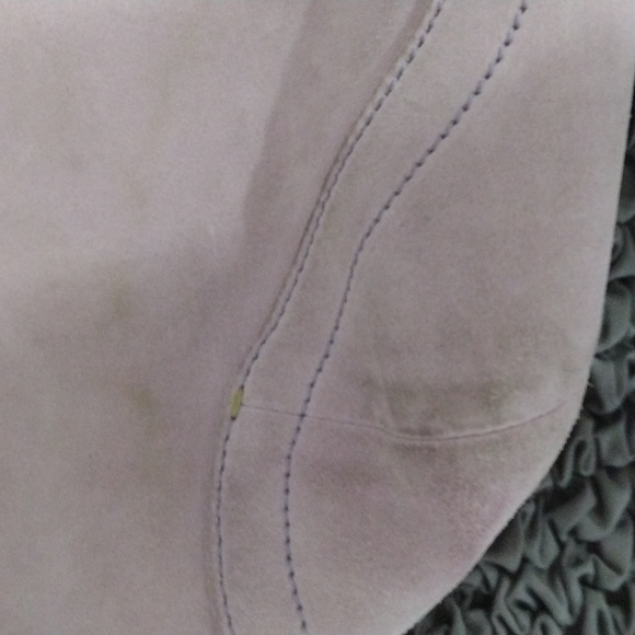 Coach Suede Leather Shoulder Bag - Picture 9 of 9